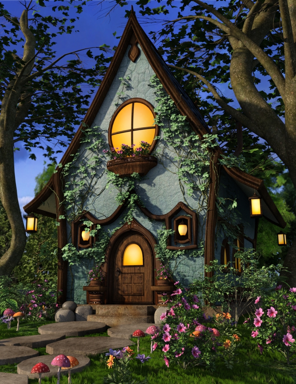 Fantasy Worlds: Whispering Hollow by: Magix 101, 3D Models by Daz 3D